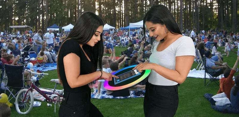 Photo booth event gallery