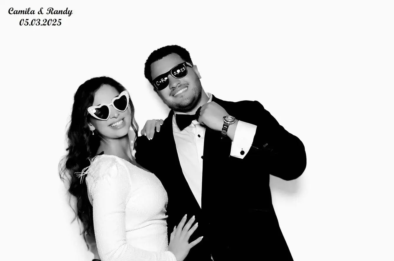 Black & White Glam Booth